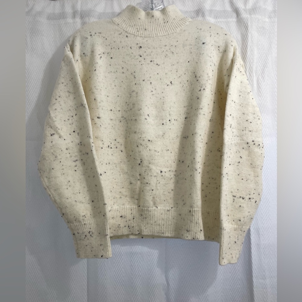 Speckled Crewneck Sweater - Cream